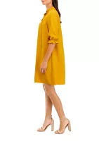 Women's Solid Shift Dress