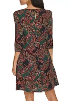 Women's Paisley Printed Dress