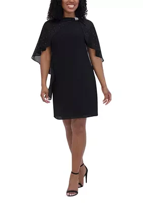 Women's Boat Neck Solid A-Line Dress