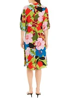 Women's Floral Shift Dress