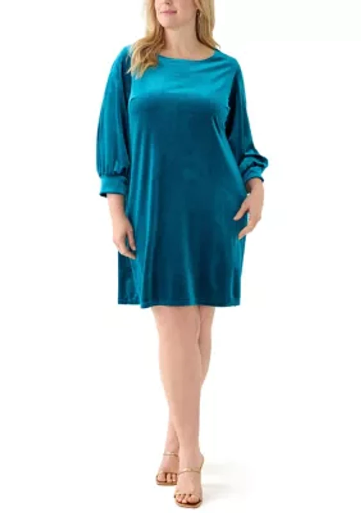 Women's 3/4 Sleeve Sheath Dress