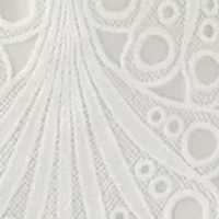 Women's Short Sleeve Solid Lace Sheath Dress