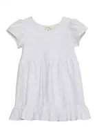 52seven Toddler Girls Puff Sleeve Dress