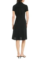 Women's Gauze Shirtdress