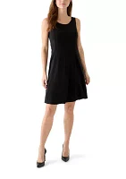Women's 3/4 Bell Sleeve Swirl Knit Jacket Dress