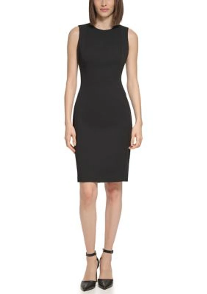 Women's Sleeveless Sheath Dress