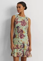 Floral Georgette Shift Dress