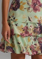 Floral Georgette Shift Dress