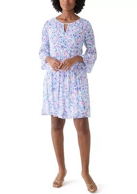 Women's Printed A-Line Dress