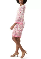 Women's Floral Printed A-Line Dress