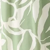 Women's Leaf Printed A-Line Dress