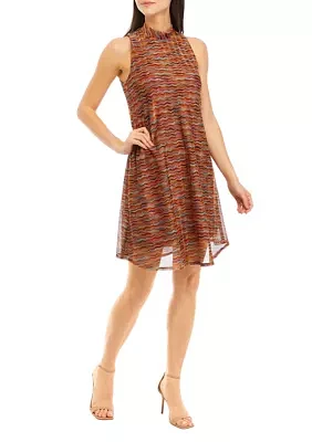 Women's Printed Chiffon Dress