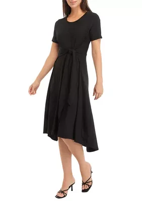 Women's Short Puff Sleeve Dress