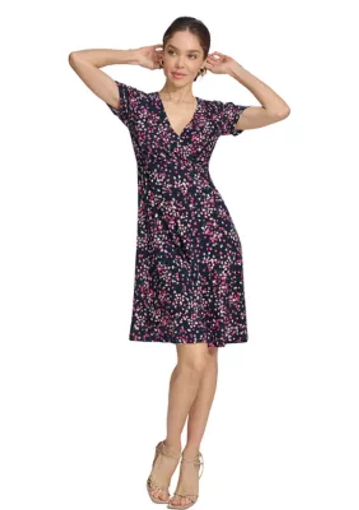 Women's Eloise Ditsy Fit and Flare Dress