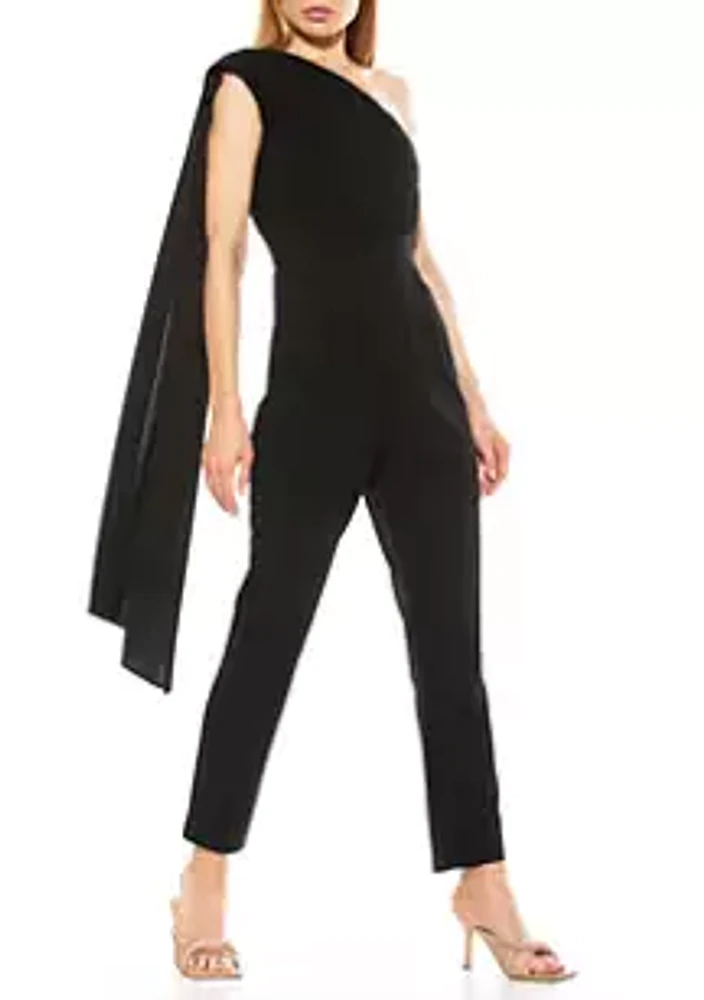 Alexia Admor Cape Jumpsuit