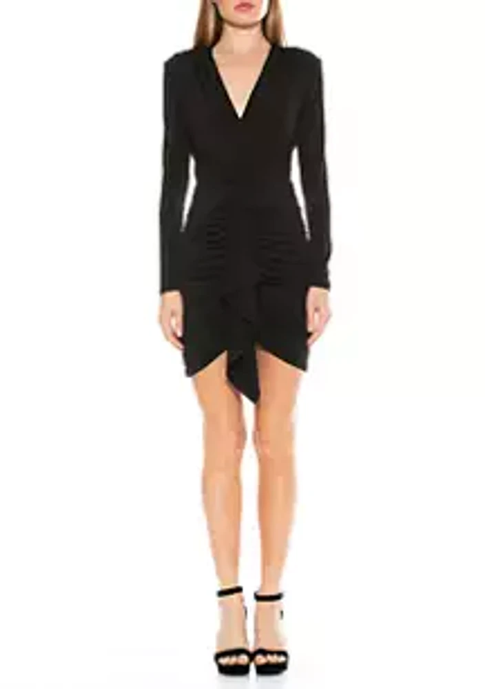 Alexia Admor Ruched Mini Dress