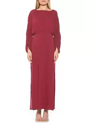 Alexia Admor Jenna Boatneck Maxi Dress