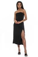 Ellie Strapless Midi Dress