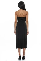 Ellie Strapless Midi Dress