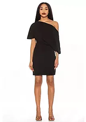 Alexia Admor Suri Draped A Line Mini Dress