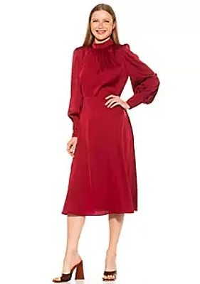 Alexia Admor Francy Midi Fit And Flare Dress