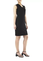 U Neck Midi Dress