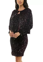 2PC Sequin and Bolero Set