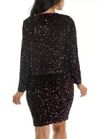 2PC Sequin and Bolero Set