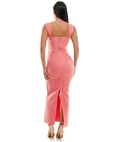 Bebe Women'S Bandage Sweetheart Neck Gown