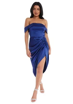 Women's Off-the-Shoulder Midi Dress