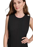 Women's Exposed Zipper Sheath Dress