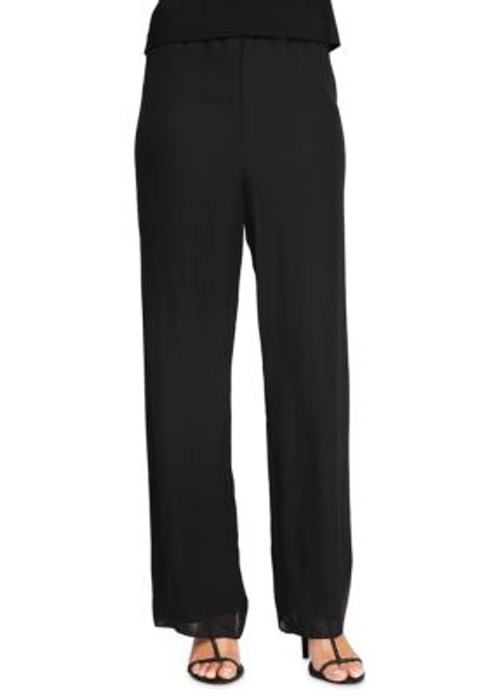 Women's Silky Chiffon Pants