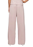 Women's Straight Leg Chiffon Pants