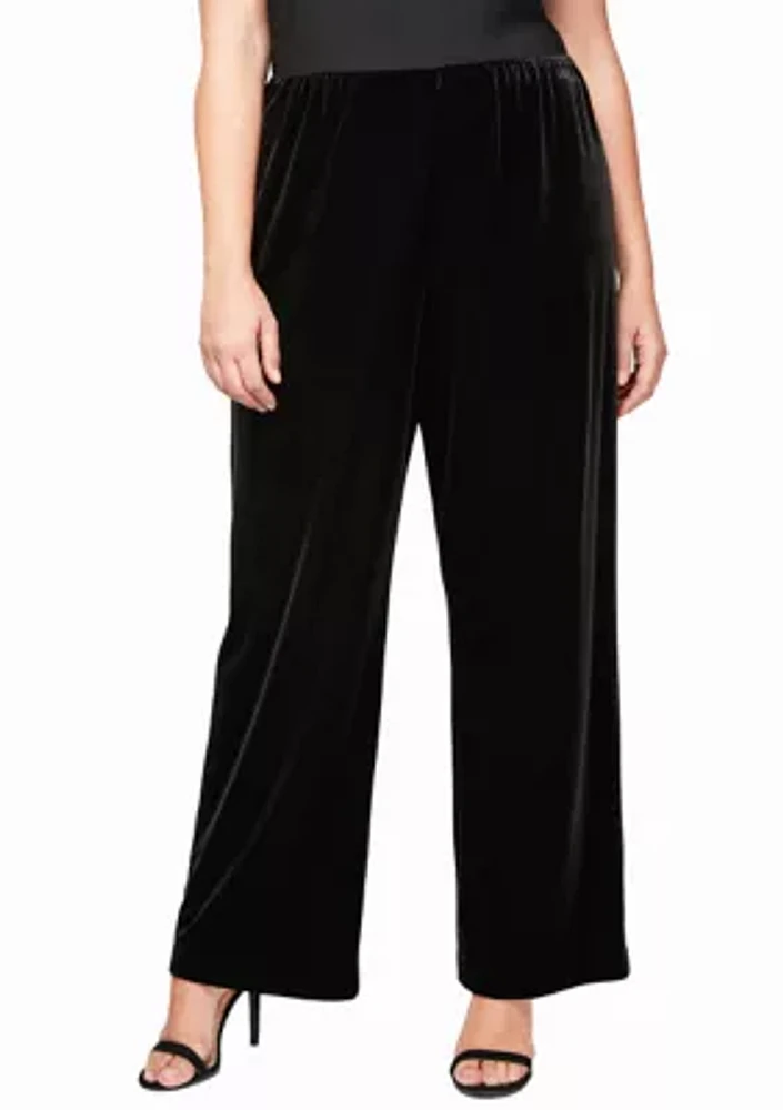 Plus Flat Front Pants