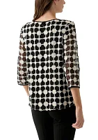 Women's 3/4 Sleeve Twinset