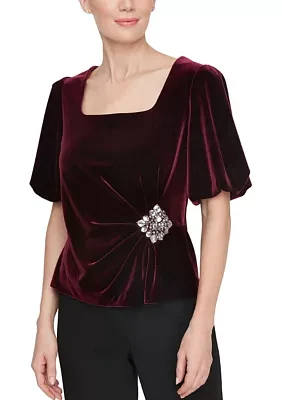 Women's Puff Sleeve Blouse