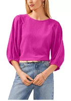 Women's Puff Sleeve Knit Top