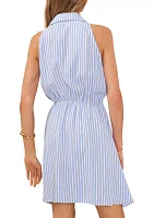 Women's Collared Wrap Dress