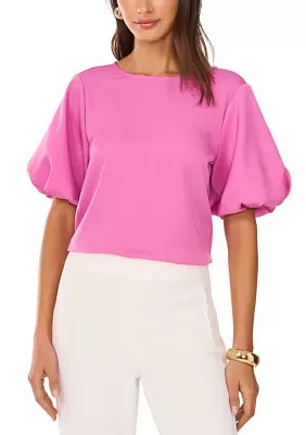 Women's Puff Sleeve Blouse