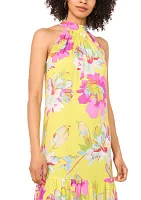 Women's Floral Halter Dress