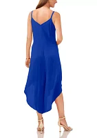 Women's Sleeveless Bow Cropped Jumpsuit