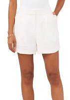 Women's Solid Pull On Shorts