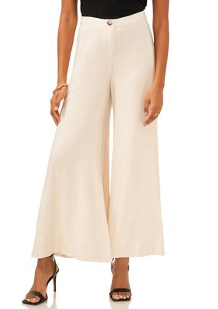 Women's Wide Leg Twill Pants