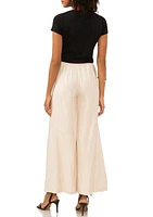 Women's Wide Leg Twill Pants