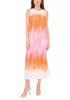 Women's Sleeveless Tie Dye Dress