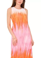 Women's Sleeveless Tie Dye Dress