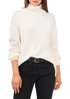 Women's Long Sleeve Turtleneck Sweater