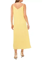 Women's Tank Maxi Dress with Flare Hem