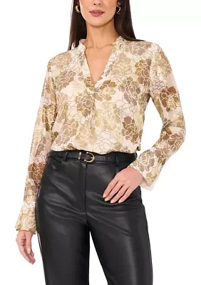 Women's Split Sleeve Blouse