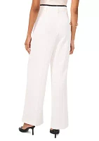 Women's Wide Leg Side Stripe Trouser Pants